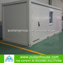 container house used as public toilet